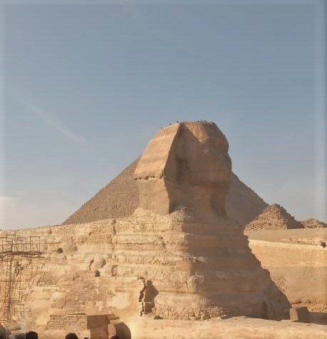 Holiday in Egypt. Visit the Sphinx